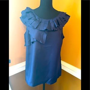 New 100% silk Ann Taylor Sleeveless Top